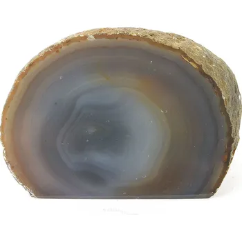 Přírodní kámen Achát geoda dekorační (Brazílie) 431g