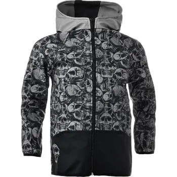 Dětská softshellová bunda – Skulls (Velikost bundy: 128)