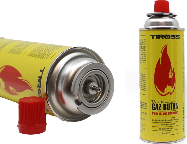 foto Plynová kartuše Tiross TS-700 plynová kartuše 227 g