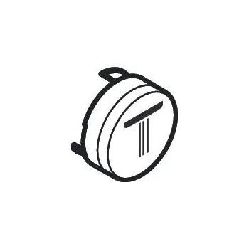 Sprchová hlavice Hansgrohe ČERNÁ Symbol horní sprcha Rain malý