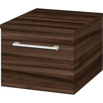 Koupelnový nábytek Dřevojas Nízká skříňka DOS SNZ1 40 - D06 Ořech / Úchytka T03 / D06 Ořech