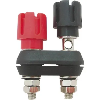 Cliff CL159701 pólová svorka červená, černá 30 A 1 ks