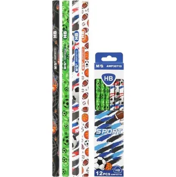 Grafitová tužka Tužka grafitová, trojboká, Sport