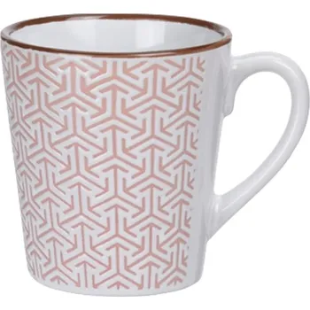 Hrnek Potter bílo-červený, 310 ml (120186 041 DN1800960 hrnek bílo-červený)