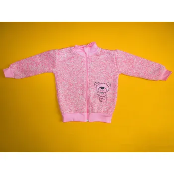 Arex, ČR Kojenecká svetrová mikinka Barva: světlerůžová, Velikost: 80