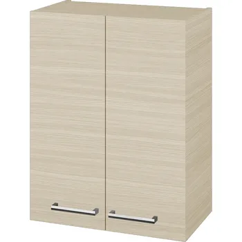 Koupelnový nábytek Dřevojas Horní skříňka DOS SYD2 60 - D04 Dub / Úchytka T03 / D04 Dub