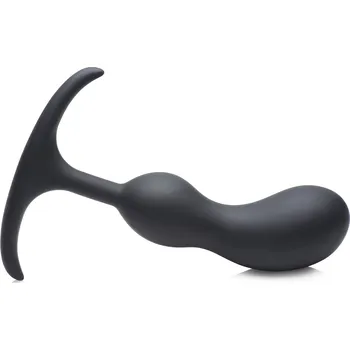 Anální kolík Heavy Hitters Premium Silicone Weighted Prostate Plug Medium