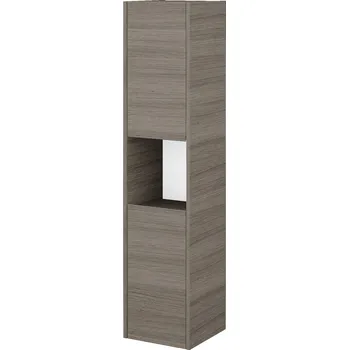 Koupelnový nábytek Dřevojas Vysoká skříň BONO SVD2O 35 - D03 Cafe / Úchytka T34 / D03 Cafe / Levé