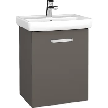 Koupelnový nábytek Dřevojas Koupelnová skříňka DOOR SZD 50 - N06 Lava / Úchytka T01 / N06 Lava / Pravé