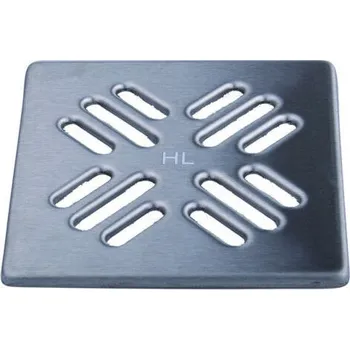 Větrací mřížka HL vtoková mřížka z nerezové oceli V4A 140x140 mm (HL0300.1SE)