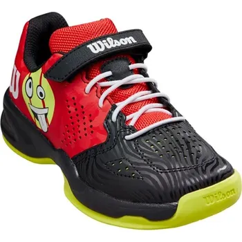 Dětská tenisová obuv Wilson Kaos Emo K 2.0 red / black / safety yellow 29 1/3