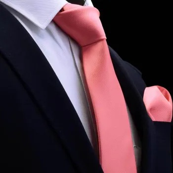 Kravata Amparo Miranda® Kravata a kapesníček 7085, Barva růžová