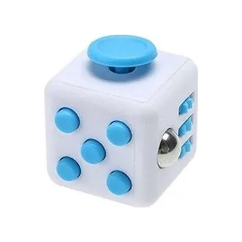 Gadget FIDGET CUBE 3,5 x 3,5 cm Barva: Modrá