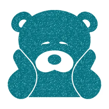 Autodoplněk Samolepka na auto JDM medvídek (92 - Ultra Metalic tyrkysová) NÁLEPKA, FÓLIE, POLEPY, TUNING, VLASTNÍ TEXT, TISK, AUTOSAMOLEPKY.cz, SAMOLEPKY, OBRÁZEK, LOGO, VÝROBA, PRODEJ