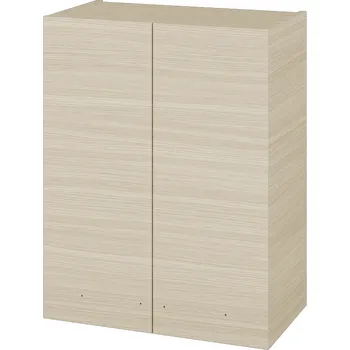 Koupelnový nábytek Dřevojas Horní skříňka DOS SYD2 60 - D04 Dub / Bez úchytky T31 / D04 Dub