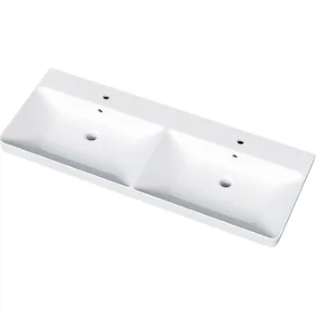 Umyvadlo Dřevojas Keramické dvojumyvadlo Victory 120