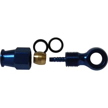 Brzda na kolo Sada Al šroubovacích hydraulických koncovek lmodrá