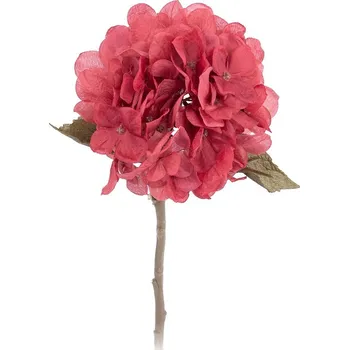 umělá květina Umělé květiny Hortenzie Barva: Červená