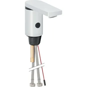 Geberit umyvadlová armatura typ 186, napájení ze sítě, bez síťového zdroje, se směšovačem, chrom lesk (116.446.21.1)