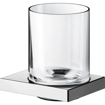 Mýdlenka KEUCO Edition 90 Square - držák se skleničkou