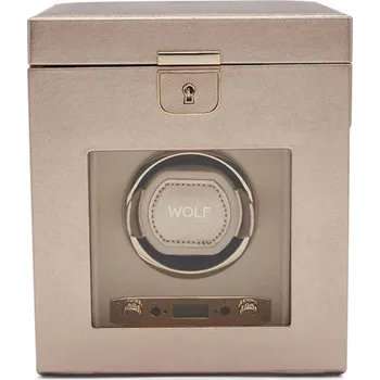 Natahovač hodinek Natahovač Palermo Single Winder With Jewellery Storage růžově zlatý