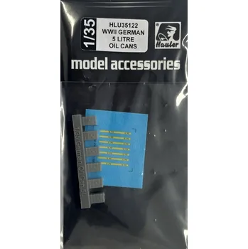 Plastikový model 1/35 German WWII 5 litre OIL CANS (6 pcs.)