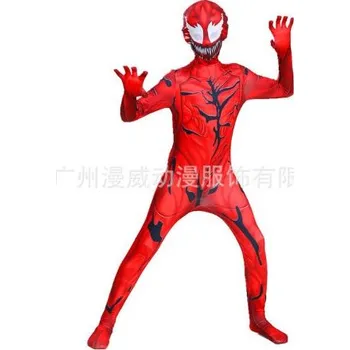 Karnevalový kostým Marvel a DC Marvel Superhero dětský kostým - Carnage (Venom) Velikost: XXL/150