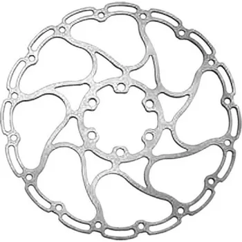 Brzda na kolo HK-R23 stříbrná 203mm