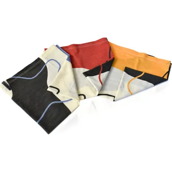 Nákrčník SWAM Merino multifunkční šátek COW Barva: Červená