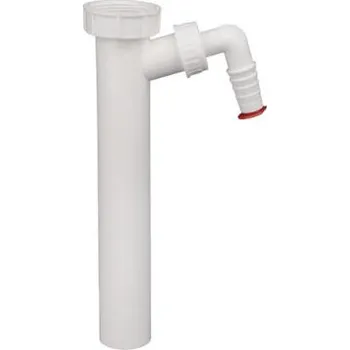Sifon HL zásuvná trubka DN40x6/4"s přípojkou pro pračku nebo myčku nádobí (HL13)