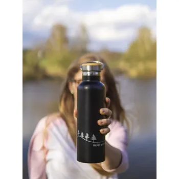 Termoska Termoláhev Stromky - černá Černá Univerzální