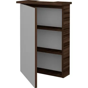 Koupelnový nábytek Dřevojas Jednodveřová galerka SANI GAO 50 - D06 Ořech / Levé