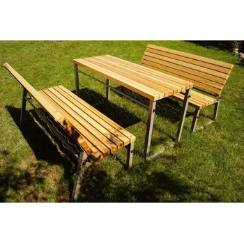 Zahradní sestava Zahradní sestava Republika 1900 mm se smrkovými prkny + doprava zdarma