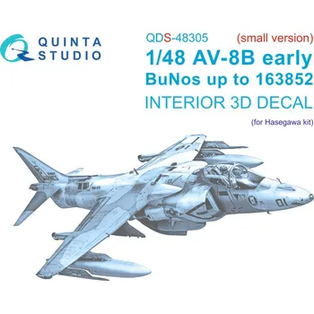 Plastikový model 1/48 AV-8B Early 3D-Printed&col. Int. (HAS) SMALL