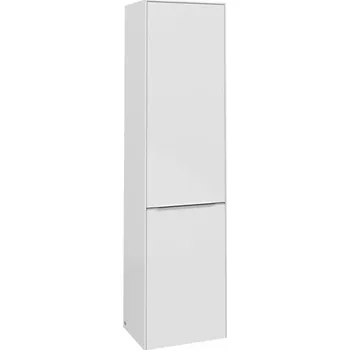 Koupelnový nábytek Villeroy & Boch Subway 3.0 vysoká skříňka 40x36,2x171 cm, panty vlevo, 2x dvířka, Brilliant White (C59200VE)