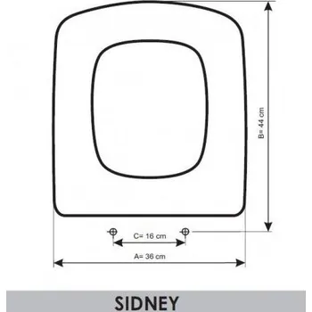 WC sedátko ROCA SIDNEY wc sedátko SoftClose zpomalovací mechanismus A801382004, 7801382004