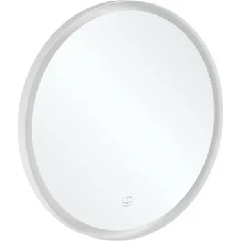 Zrcadlo Villeroy & Boch Subway 3.0 zrcadlo s LED osvětlením 91x91x4,5 cm, hliníkový rám (A4649100)