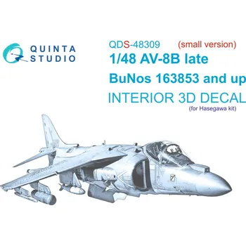 Plastikový model 1/48 AV-8B Late 3D-Printed&col.Int. (HAS) SMALL