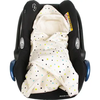 Zavinovačka Kaarsgaren Letní zavinovačka z bio-bavlny puntíky