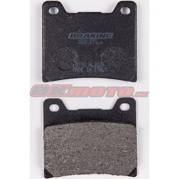 Brzdová destička Braking (Itálie) Zadní brzdové destičky Braking 661SM1 - Yamaha XVS 1100 Drag Star, 1100ccm - 99-06