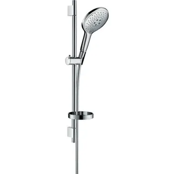 Sprchový set Hansgrohe Raindance Select S CHROM sprchová sada 150 3jet se sprchovou tyčí 65 cm a miskou na mýdlo