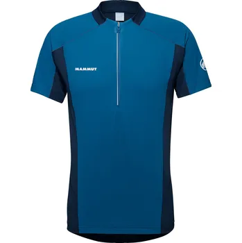Pánské tričko Mammut Mammut Aenergy FL Half Zip T-Shirt Men Barva - Velikost: Modrá - XXL