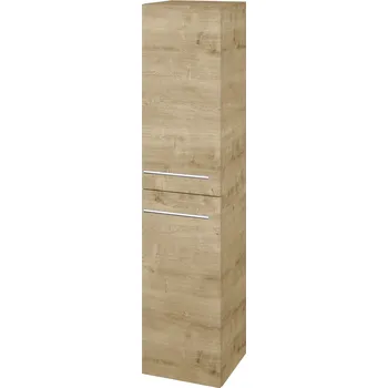 Koupelnový nábytek Dřevojas Vysoká skříň s košem DOS SVD2K 35 - D09 Arlington / Úchytka T02 / D09 Arlington / Pravé