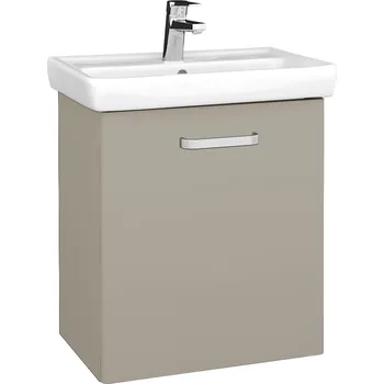 Koupelnový nábytek Dřevojas Koupelnová skříňka DOOR SZD 55 - M05 Béžová mat / Úchytka T01 / M05 Béžová mat / Pravé