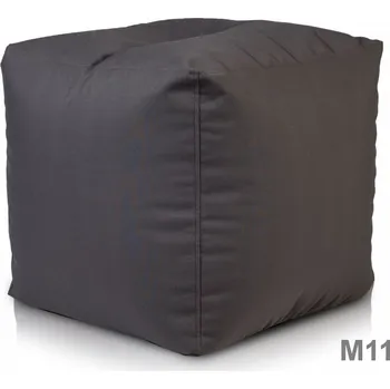 Sedací pytel Sedací Vak, Sedací Taburet CUBE L OUTDOO bíla E1: M11