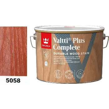 Lak na dřevo Tikkurila Valtti Plus Complete 5058 2,7 l Varvikko + dárek k objednávce nad 1000Kč