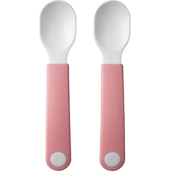 Příbor Dětské Tréninkové Lžičky Mepal Mio 2 ks - Deep Pink