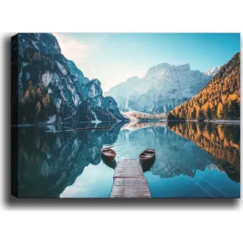 Obraz Obraz LAKE IN THE MOUNTAINS 70 x 100 cm