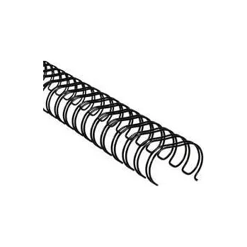 Vázací hřbet Drátěné hřbety 2:1, 28,5mm - černé, 40 ks,rychlé dodání