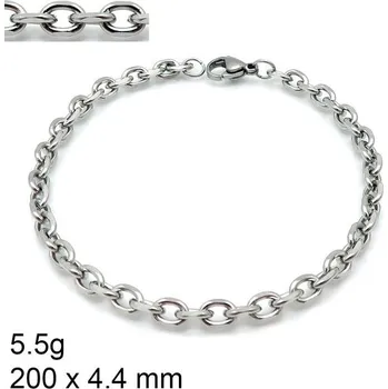 Náramek Ocelový náramek - Belcher - 200 x 4.4 mm